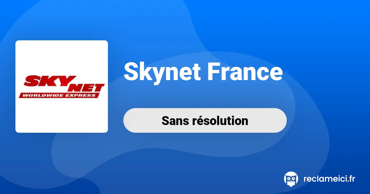 Skynet France - Souriez, nous vous livrons !