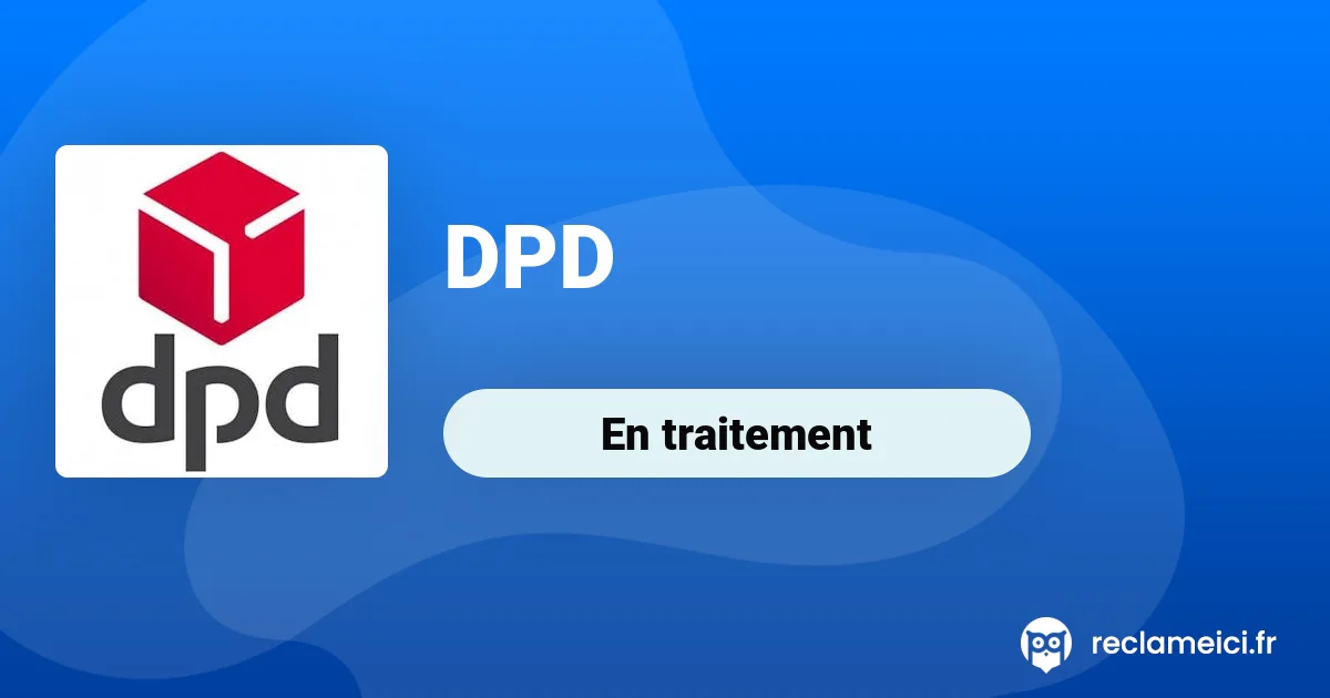 DPD Colis "livré" à une adresse différente, fausse signature