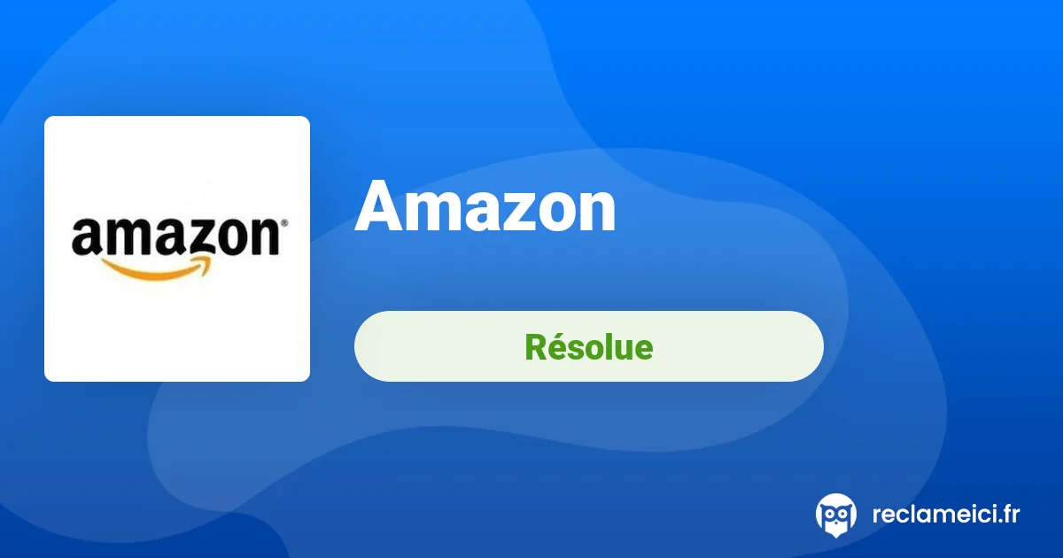 Amazon Réclamation achat frauduleux sur mon compte amazon Avis sécurité des commandes Amazon